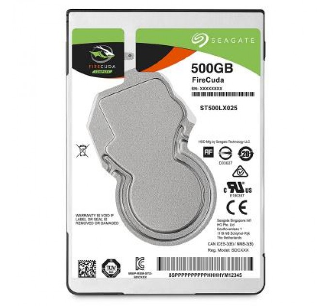 Seagate Жорсткий диск для ноутбука 2.5" 500GB Seagate (ST500LX025)