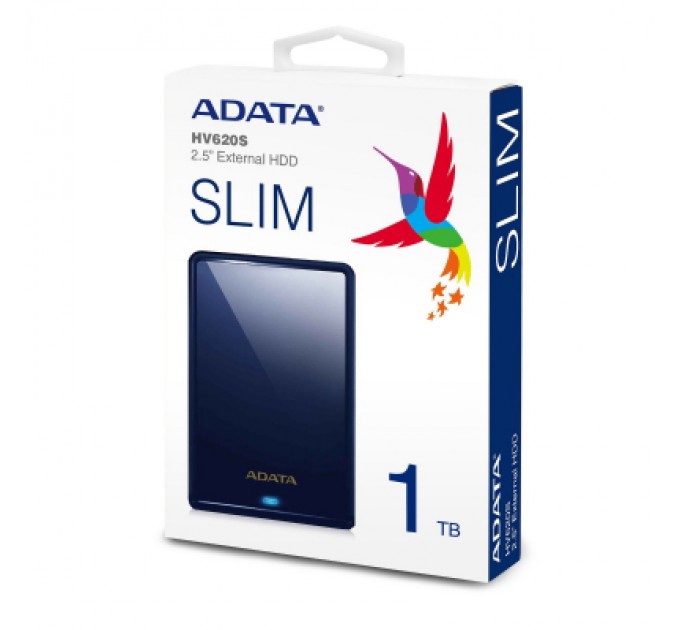 ADATA Зовнішній жорсткий диск 2.5" 1TB ADATA (AHV620S-1TU31-CBL)