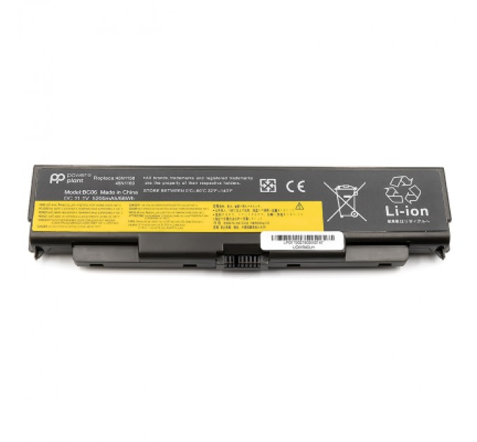 PowerPlant Акумулятор до ноутбука LENOVO ThinkPad T440p (45N1144, LOW540LH) 11.1V 5200mAh PowerPlant (NB480395)