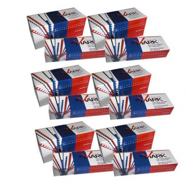 bindMARK Пружина для палітурки bindMARK пл. 8мм (100 шт.) прозр. (43207)