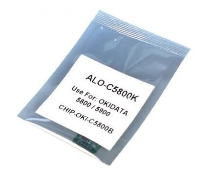 Apex Чип для картриджа OKI C5850 BLACK 8K Apex (CHIP-OKI-5850-B)