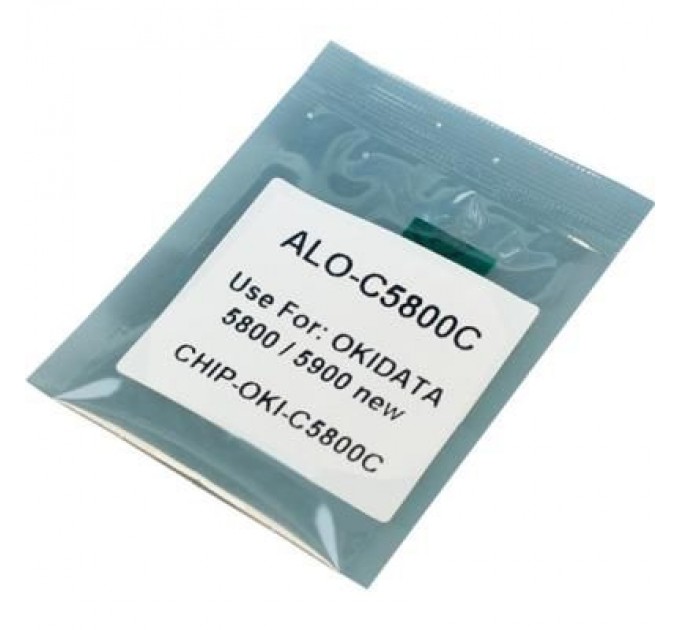 Apex Чип для картриджа OKI C5850 CYAN 6K Apex (CHIP-OKI-5850-С)