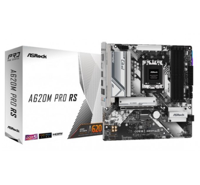 ASRock Материнская плата ASRock A620M Pro RS Socket AM5
