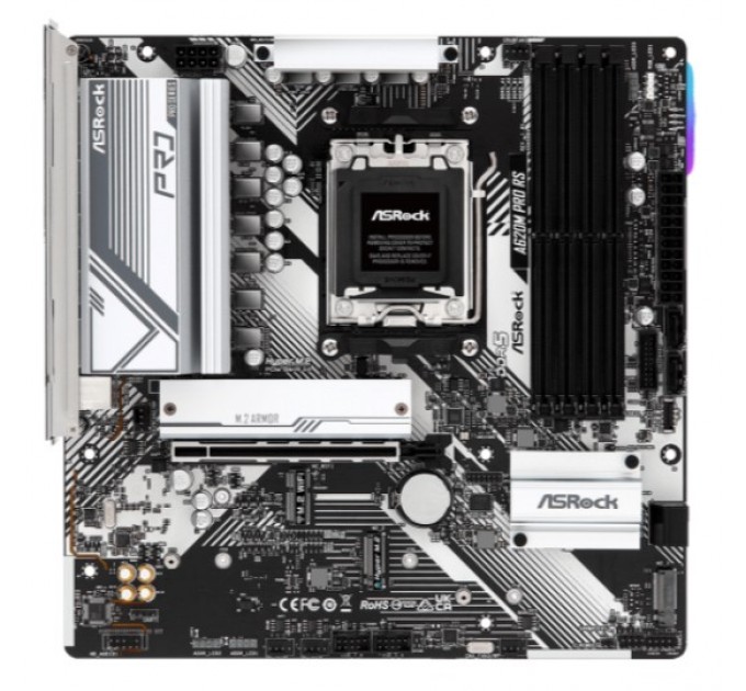 ASRock Материнская плата ASRock A620M Pro RS Socket AM5