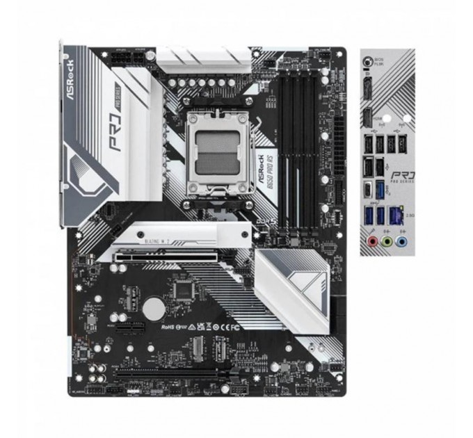 ASRock Материнская плата ASRock B650 Pro RS Socket AM5