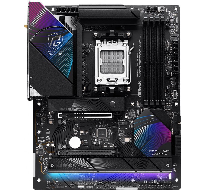 ASRock Материнская плата ASRock X870 Riptide WiFi Socket AM5