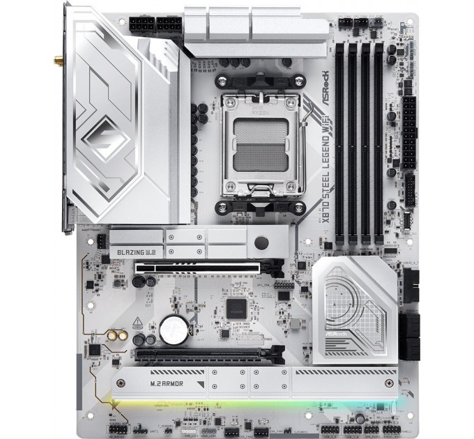 ASRock Материнская плата ASRock X870 Steel Legend WiFi Socket AM5