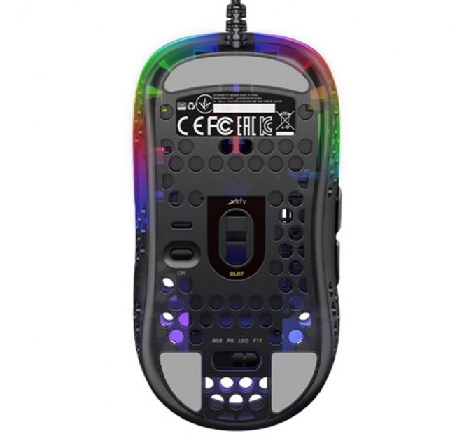 Xtrfy Миша Xtrfy MZ1 RGB Black (XG-MZ1-RGB) USB