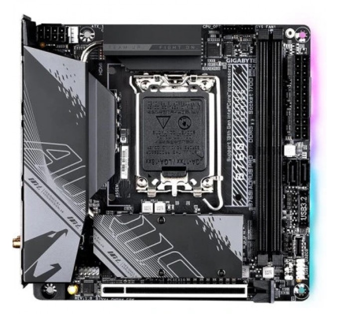 GIGABYTE Материнська плата GIGABYTE B760I AORUS PRO