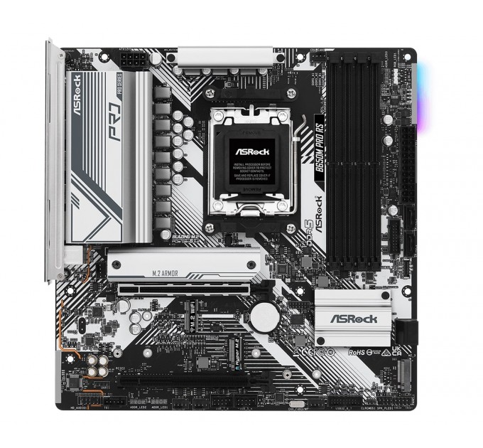 ASRock Материнская плата ASRock B650M PRO RS Socket AM5