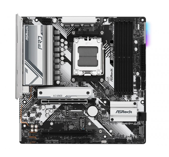 ASRock Материнская плата ASRock B650M PRO RS Socket AM5