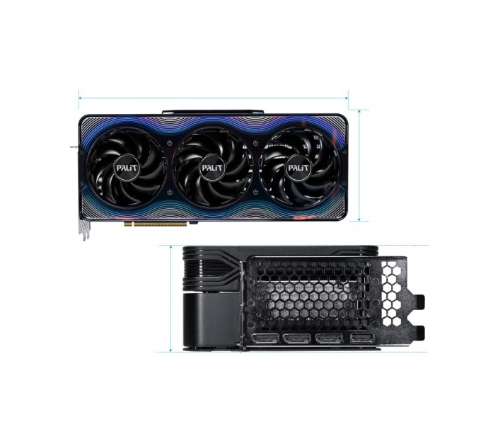 Palit Відеокарта GF RTX 5080 16GB GDDR7 GameRock OC Palit (NE75080T19T2-GB2030G)