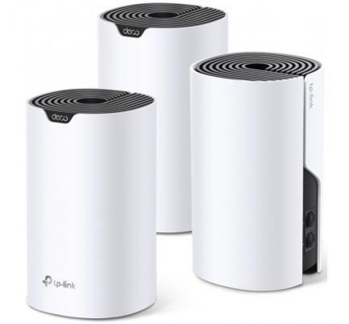 TP-Link Точка доступу Wi-Fi TP-Link DECO S4 3 pcs AC1200, 2xGE LAN/WAN, MESH (DECO-S4-3-PACK)