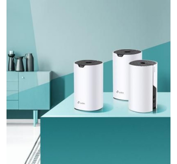 TP-Link Точка доступу Wi-Fi TP-Link DECO S4 3 pcs AC1200, 2xGE LAN/WAN, MESH (DECO-S4-3-PACK)