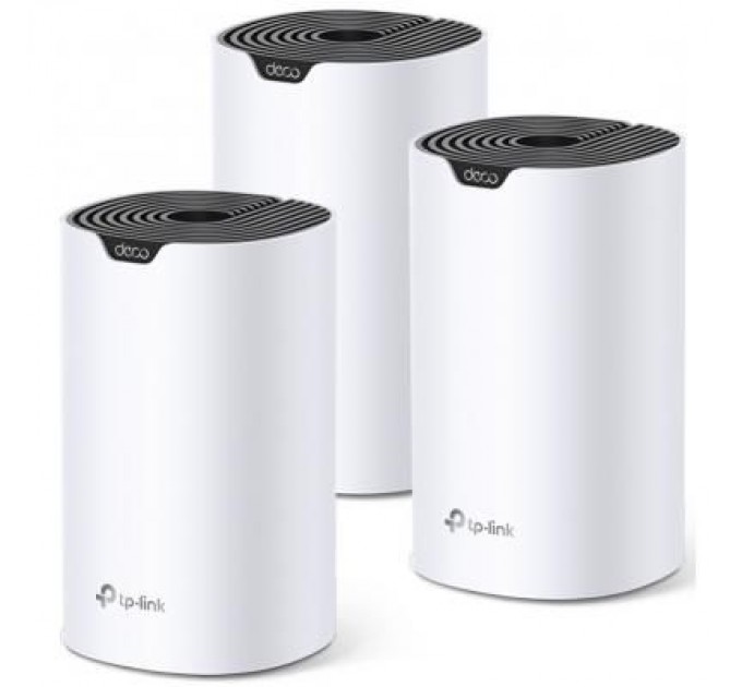 TP-Link Точка доступу Wi-Fi TP-Link DECO S4 3 pcs AC1200, 2xGE LAN/WAN, MESH (DECO-S4-3-PACK)