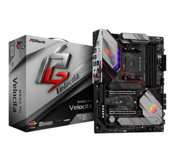 ASRock Материнська плата ASRock B550 PG VELOCITA