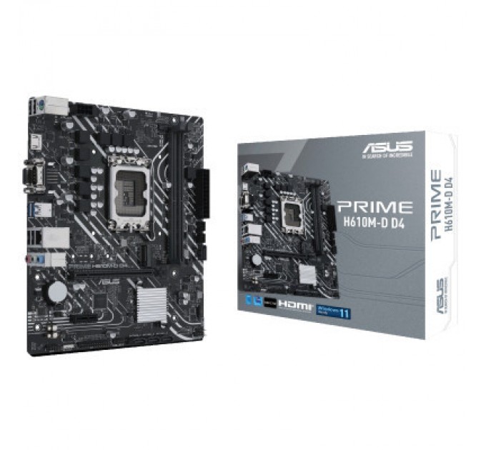 ASUS Материнська плата ASUS PRIME H610M-D D4