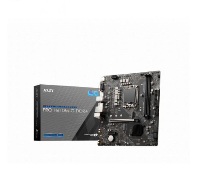 MSI Материнська плата MSI PRO H610M-G DDR4