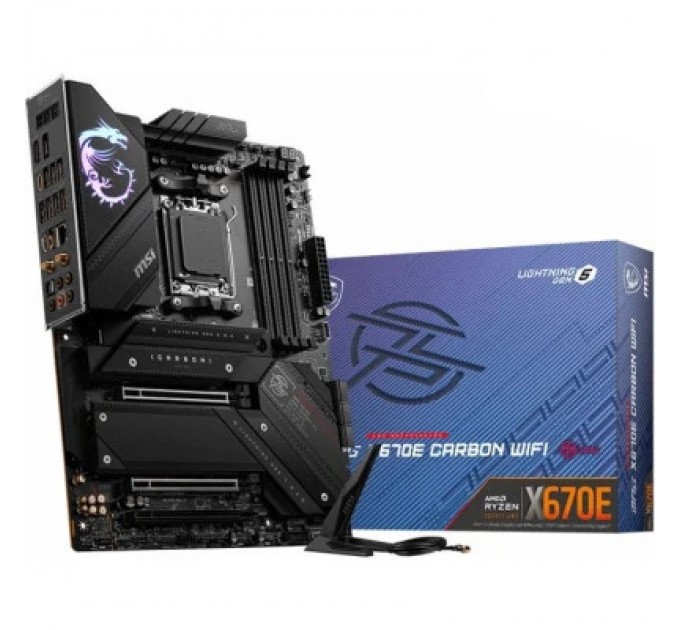 MSI Материнська плата MSI MPG X670E CARBON WIFI