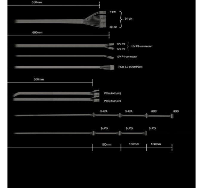 Be quiet! Блок живлення Be quiet! 650W PURE POWER 12 M (BN342)