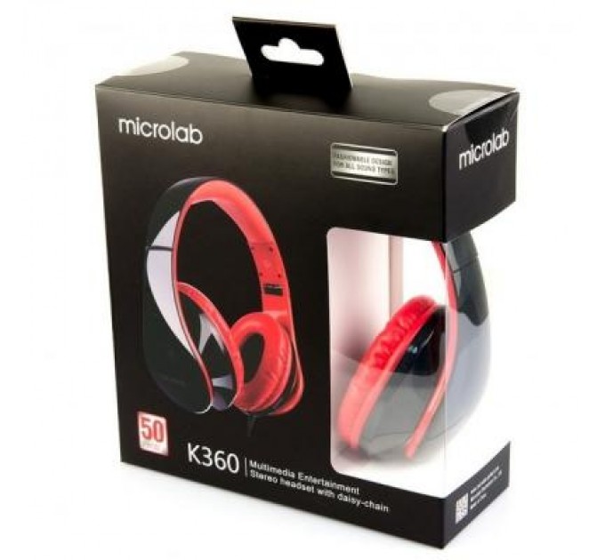 Microlab Навушники Microlab K360 Black