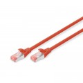 Digitus Патч-корд 1м, CAT 6 S-FTP, AWG 27/7, LSZH, red Digitus (DK-1644-010/R)