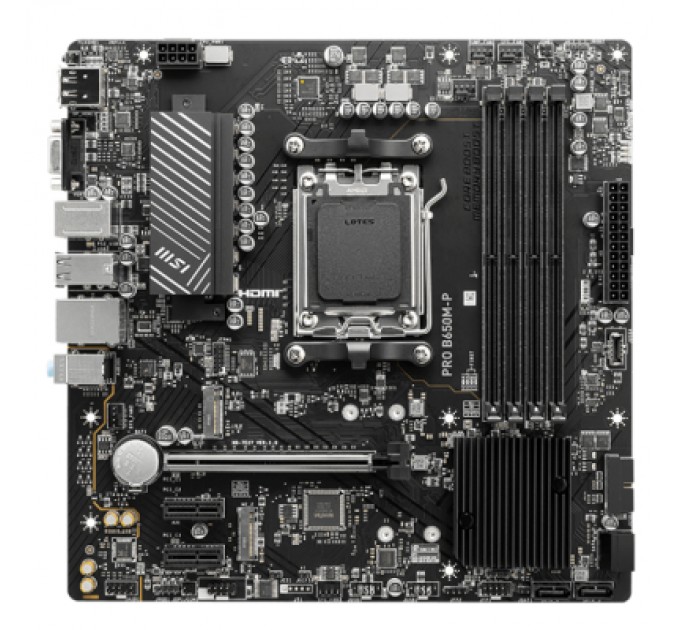 MSI Материнська плата MSI PRO B650M-P