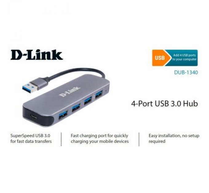 D-Link Концентратор D-Link DUB-1340