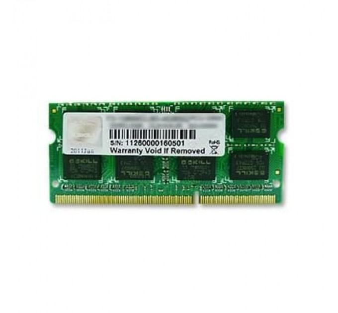G.Skill Модуль пам'яті для ноутбука SoDIMM DDR3 8GB 1333 MHz G.Skill (F3-10666CL9S-8GBSQ)