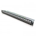 Pipo Патч-панель 19" 24хRJ-45 FTP 1U cat.6A, w Organizer Pipo (PP247191UFTP)