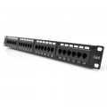 Pipo Патч-панель 19" 24хRJ-45 UTP 1U cat.6 Pipo (PP246191U)