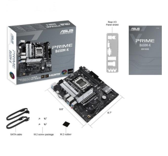 ASUS Материнська плата ASUS PRIME B650M-K