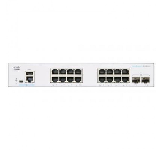 Cisco Комутатор мережевий Cisco CBS350-16T-2G-EU