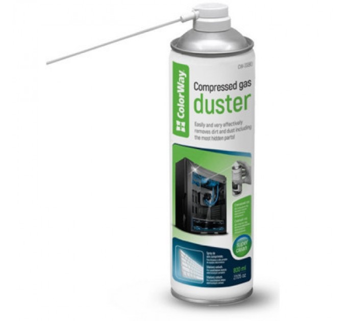 ColorWay Стиснене повітря для чистки spray duster 800ml ColorWay (CW-3380)