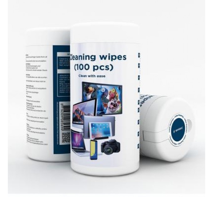 Gembird Серветки Gembird TFT/LCD, 100 шт (CK-WW100-01)