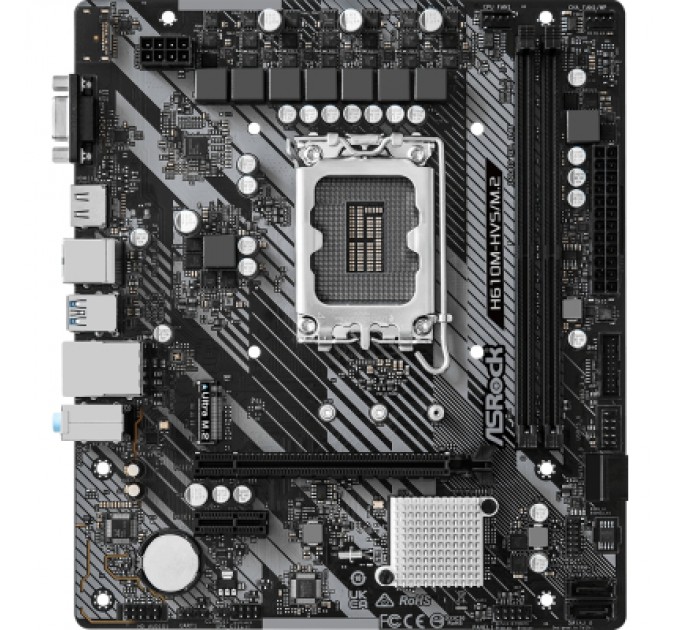ASRock Материнська плата ASRock H610M-HVS/M.2 R2.0