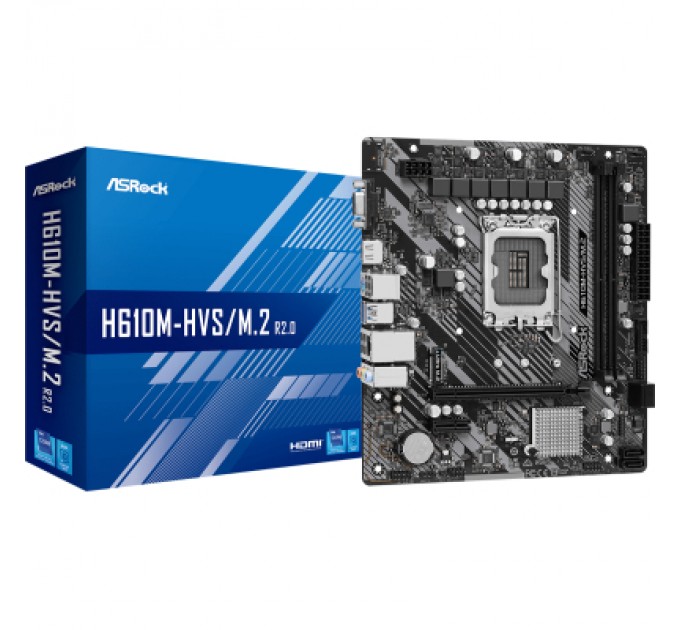 ASRock Материнська плата ASRock H610M-HVS/M.2 R2.0