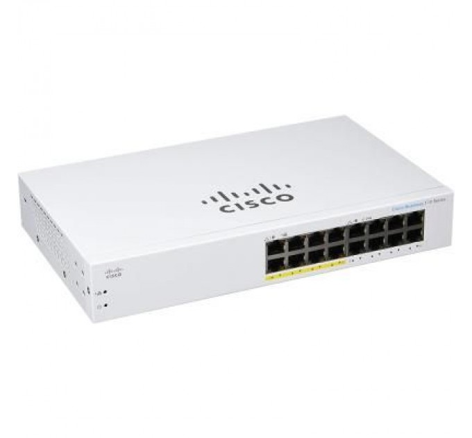 Cisco Комутатор мережевий Cisco CBS110-16PP-EU