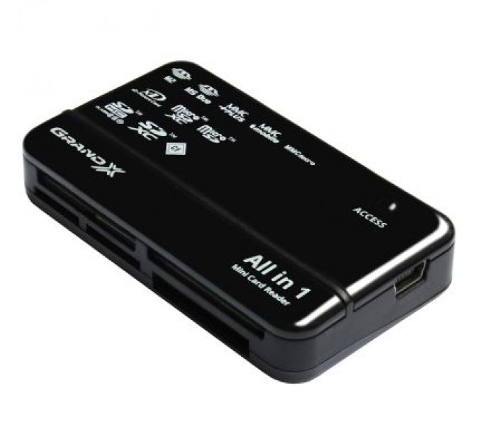 Grand-X Зчитувач флеш-карт Grand-X CRX05Black
