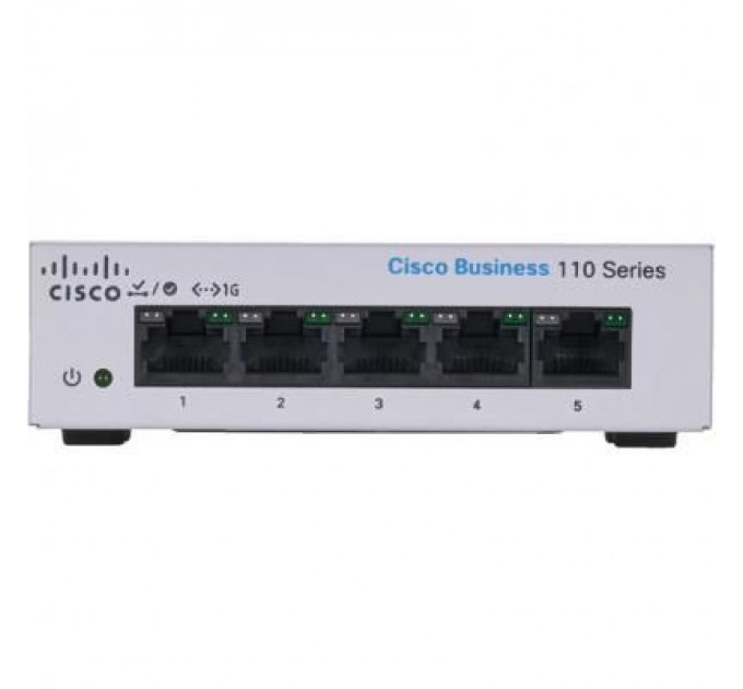 Cisco Комутатор мережевий Cisco CBS110-5T-D-EU