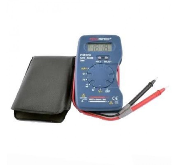 Protester Цифровий мультиметр Protester з функцією вимірювання ємності та частоти (PM320)