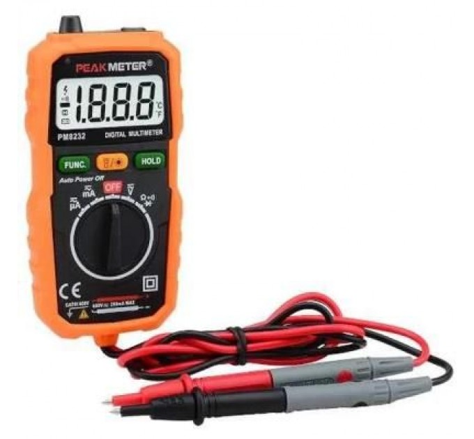Protester Цифровий мультиметр Protester портативний (PM8232)