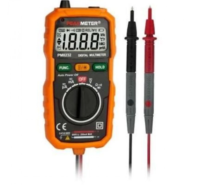 Protester Цифровий мультиметр Protester портативний (PM8232)
