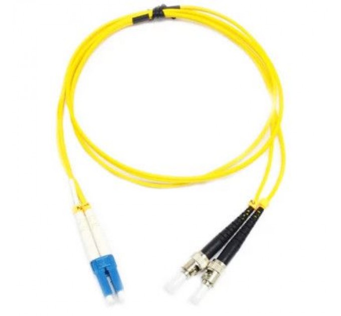 Eserver Оптичний патчкорд ST/UPC-LC/UPS Singlemode Duplex 3m Eserver (ES-ST-LC/UPC-3-SM-D)