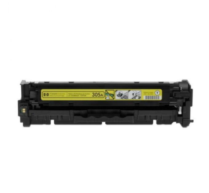 HP Корпус картриджу HP CE412A/305A yellow (C_VIRGIN_CE412A)