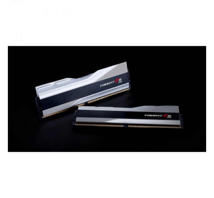 G.Skill Модуль пам'яті для комп'ютера DDR5 32GB (2x16GB) 6000 MHz Trident Z5 NEO RGB Silver G.Skill (F5-6000J3040F16GX2-TZ5RS)