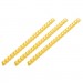 2E Пружина для палітурки 2E пл. 10мм (100 шт.) жовті (2E-PL10-100YL)