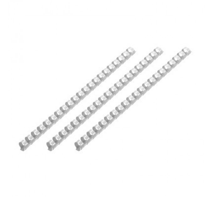 2E Пружина для палітурки 2E пл. 14мм (100 шт.) світло-сірі (2E-PL14-100LG)