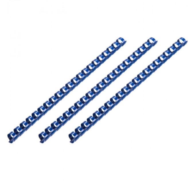 2E Пружина для палітурки 2E пл. 14мм (100 шт.) сині (2E-PL16-100CY)