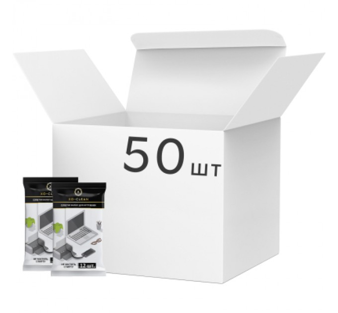 XoKo Серветки XoKo for technique 50*12 шт. (XO-Clean-12-50)